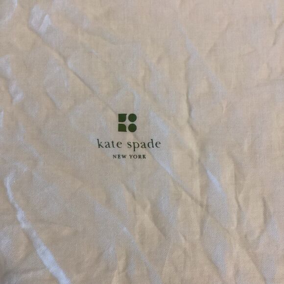 Kate Spade White and Green XL Dust Bag - Picture 4 of 7